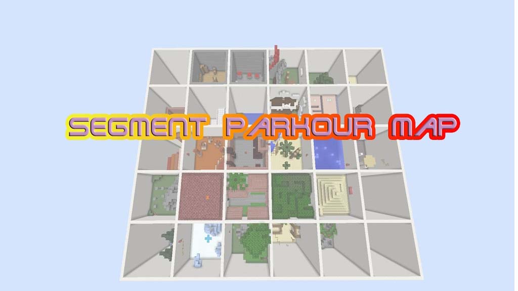 Segment Parkour Map 1.12.2, 1.12 for Minecraft 1