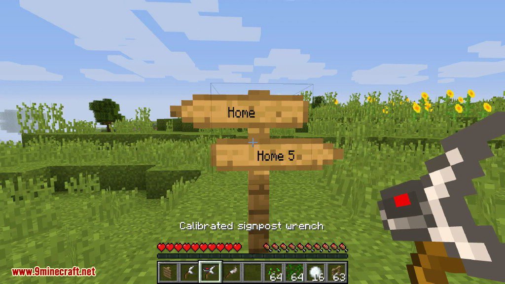 Signpost Mod (1.20.1, 1.19.4) - Signposts for Teleportation and Decoration 10