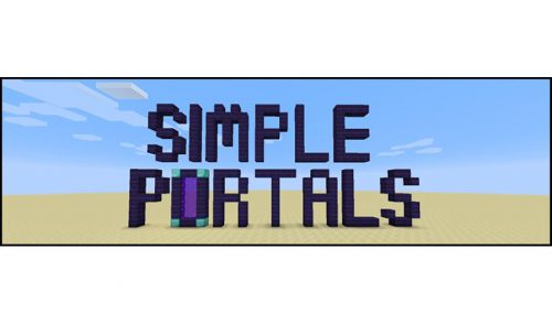 Simple Portals Mod 1.16.5, 1.15.2 (Interdimensional Travel) Thumbnail