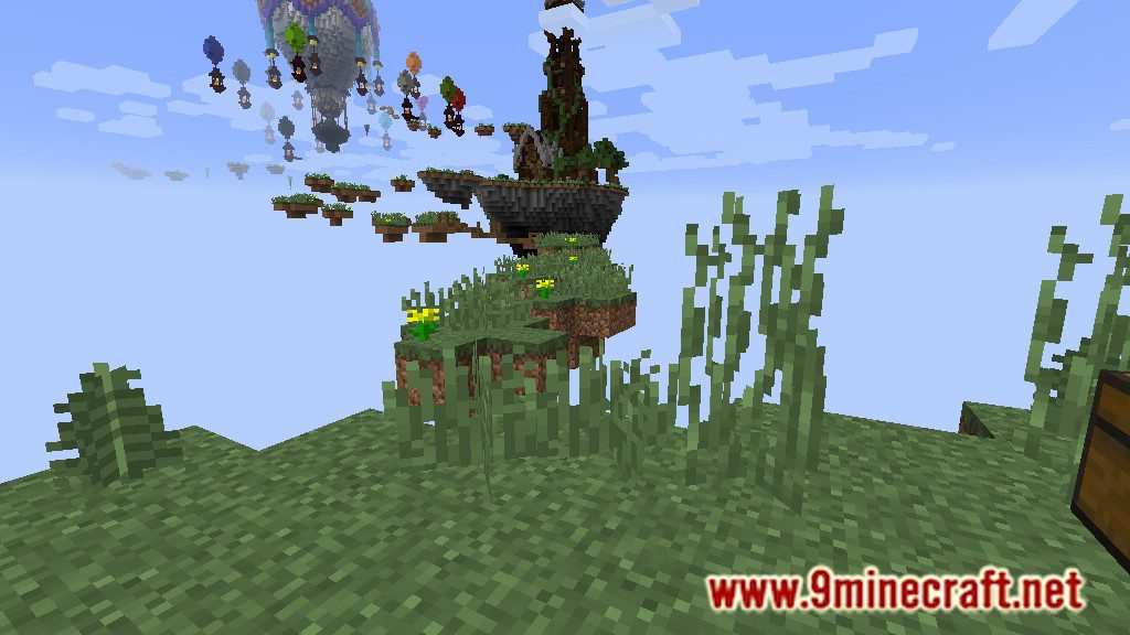 Sky Jumper Map 1.12.2, 1.12 for Minecraft 3