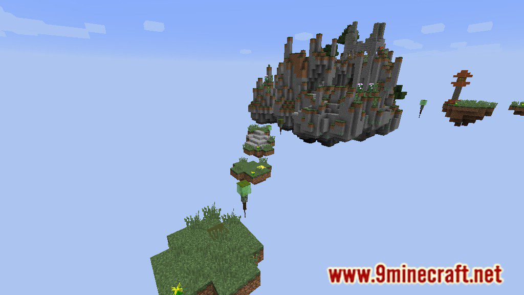 Sky Jumper Map 1.12.2, 1.12 for Minecraft 9