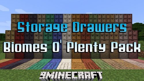 Storage Drawers Biomes O’ Plenty Pack Mod 1.7.10 Thumbnail