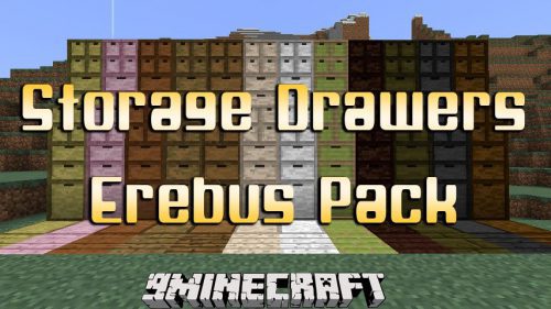 Storage Drawers Erebus Pack Mod 1.7.10 Thumbnail