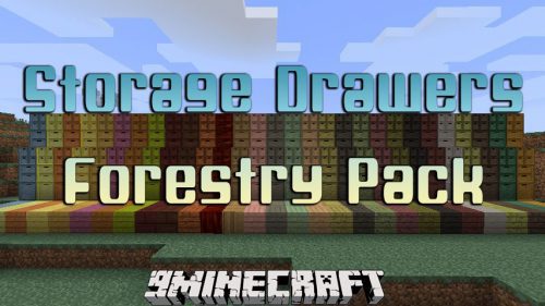 Storage Drawers Forestry Pack Mod 1.7.10 Thumbnail