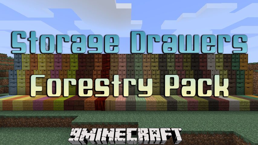 Storage Drawers Forestry Pack Mod 1.7.10 1