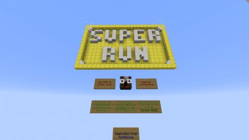 Super Run Map 1.12.2, 1.12 for Minecraft Thumbnail