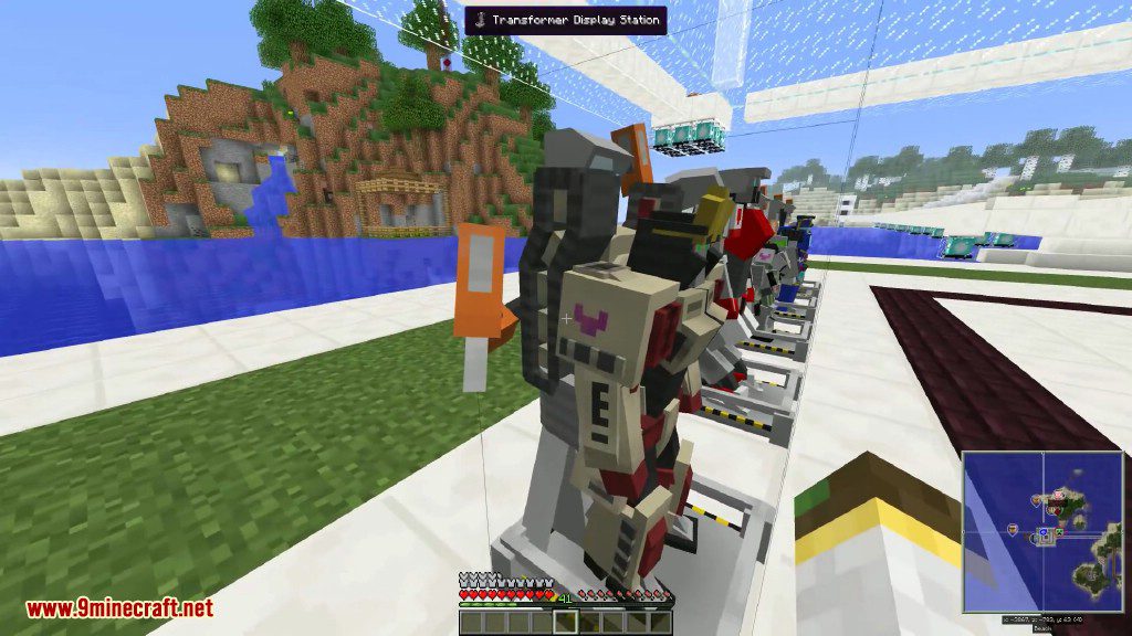 Transformers G1 Edition Mod 1.12.2, 1.7.10 (Optimus Prime and Starscream) 11