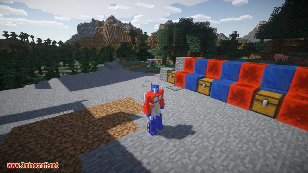 Transformers G1 Edition Mod 1.12.2, 1.7.10 (Optimus Prime and Starscream) 15