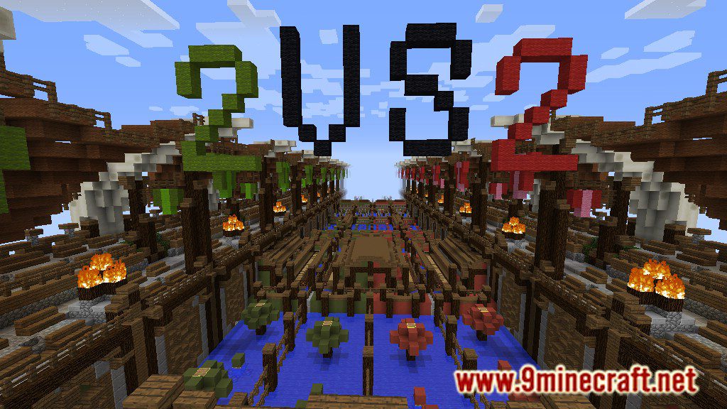 Two VS Two Map 1.12.2, 1.12 for Minecraft 2