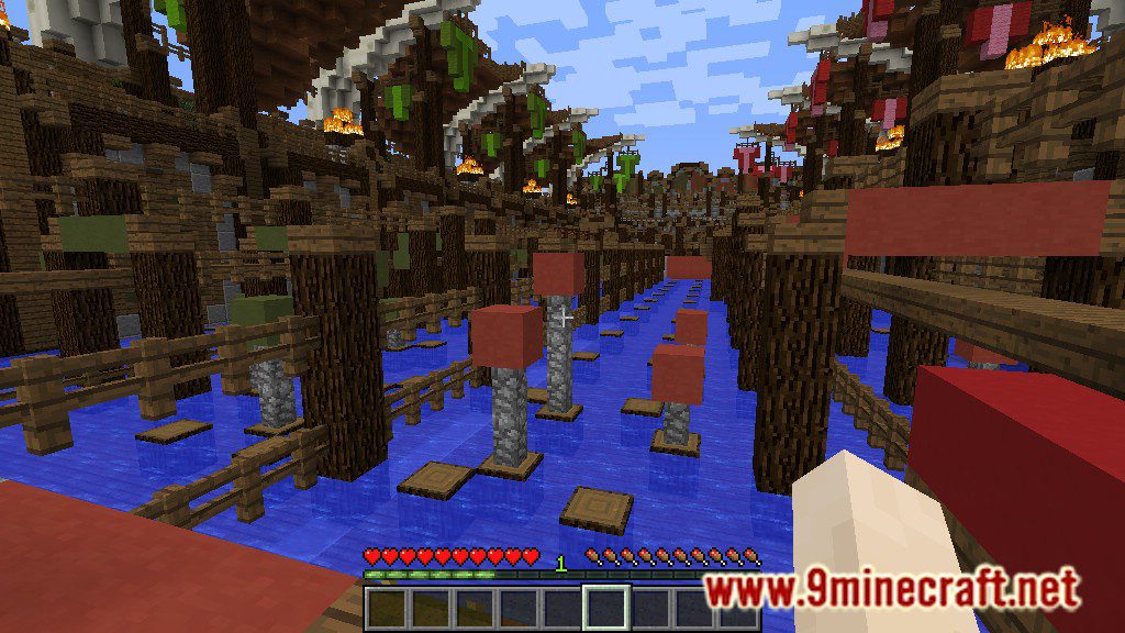 Two VS Two Map 1.12.2, 1.12 for Minecraft 5