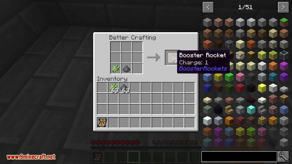 Booster Rockets Mod 1.12.2, 1.11.2 (Elytra Firework Boosters) 14