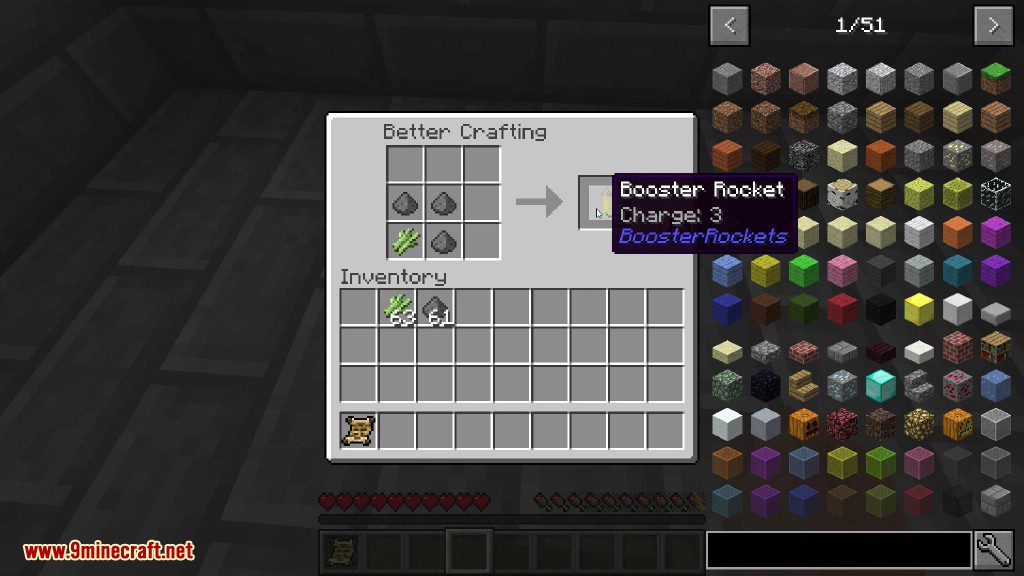 Booster Rockets Mod 1.12.2, 1.11.2 (Elytra Firework Boosters) 15