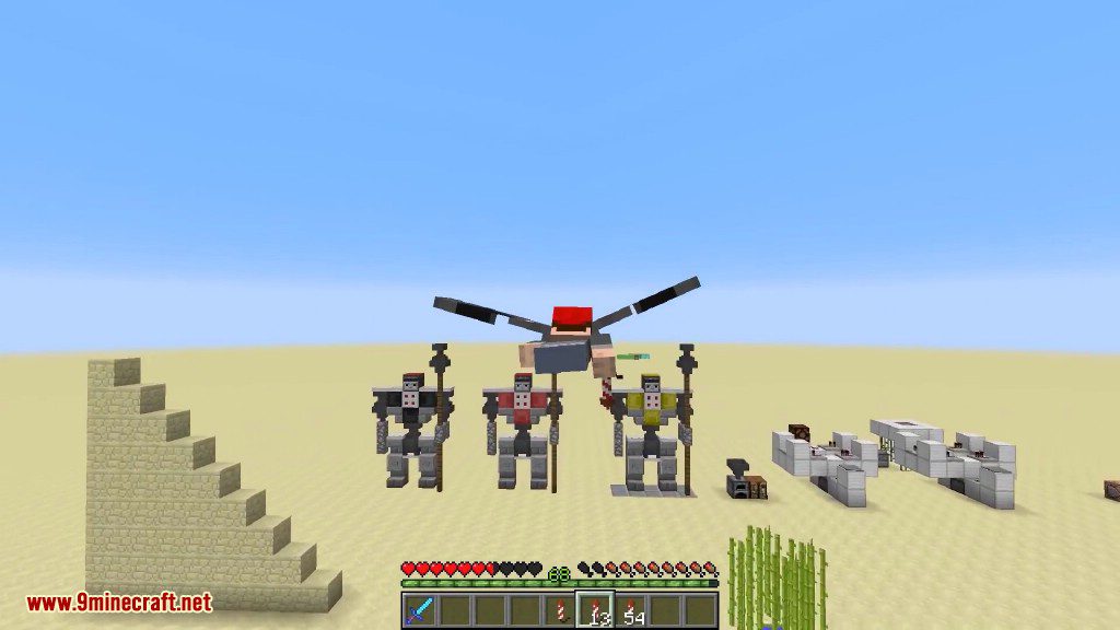 Booster Rockets Mod 1.12.2, 1.11.2 (Elytra Firework Boosters) 13