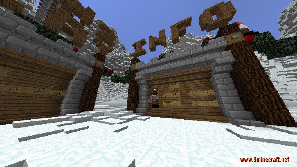 Christmas Jumps Map 1.12.2, 1.12 for Minecraft 2