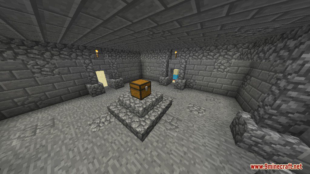 Deep in Dungeon Map 1.12.2, 1.12 for Minecraft 12