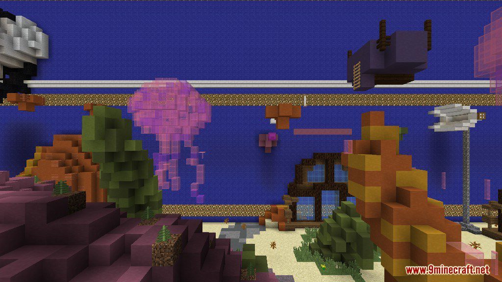 Different Angles Parkour Map 1.12.2, 1.12 for Minecraft 9