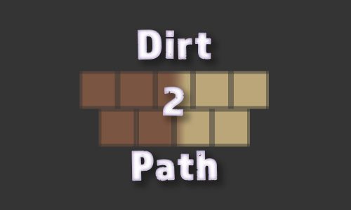 Dirt 2 Path Mod 1.14.4, 1.12.2 (Convert Dirt to Path Blocks) Thumbnail