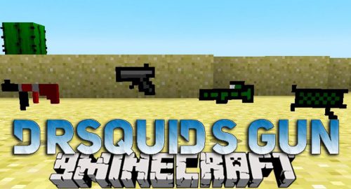 DrSquids Gun Mod 1.12.2, 1.11.2 (Rocket Launcher, Sniper…) Thumbnail