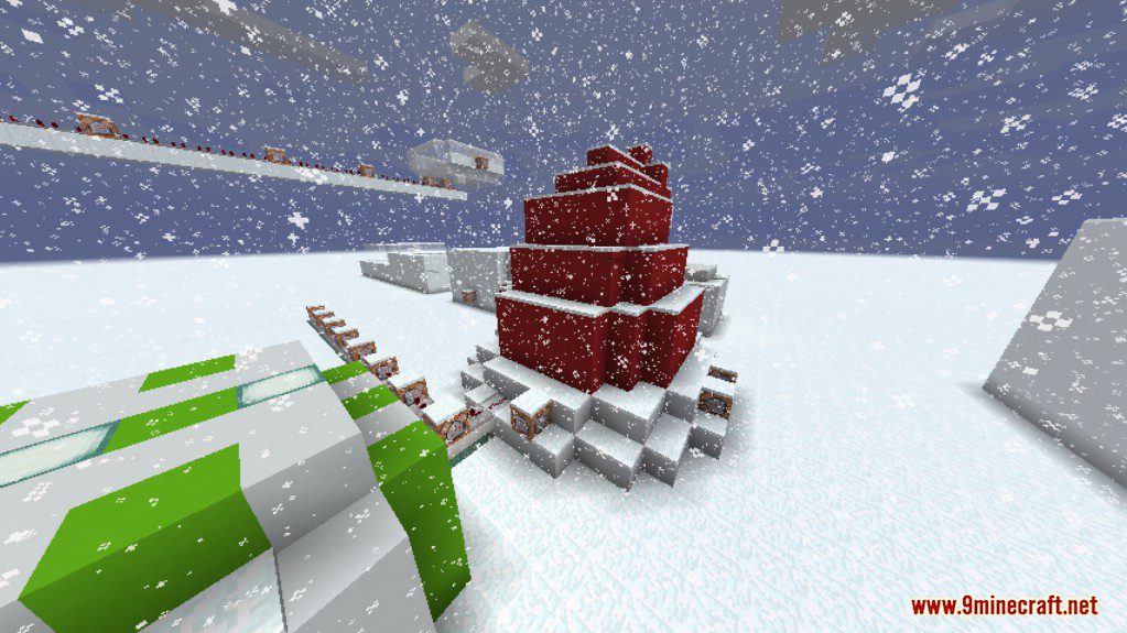 Find the Button: Christmas Dreams Map 1.12.2, 1.12 for Minecraft 2