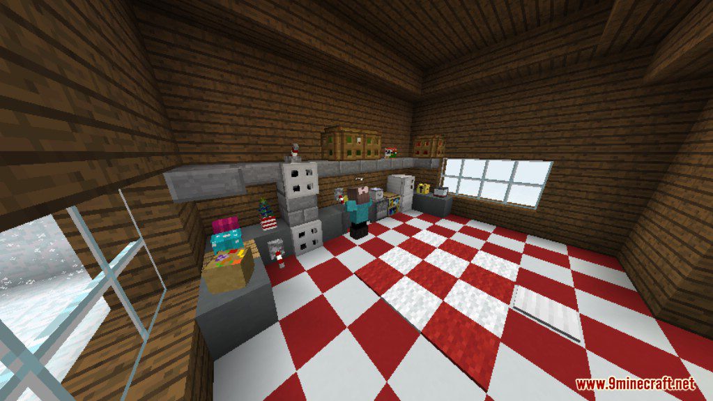 Find the Button: Christmas Dreams Map 1.12.2, 1.12 for Minecraft 12