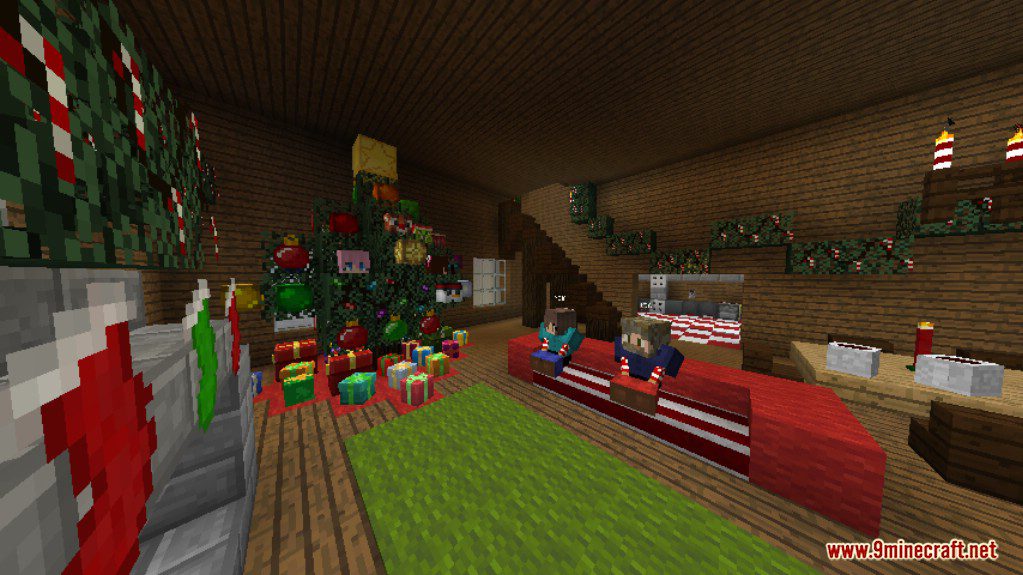 Find the Button: Christmas Dreams Map 1.12.2, 1.12 for Minecraft 9