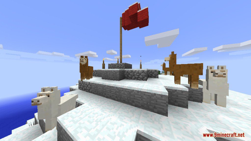 Find the Button: Christmas Dreams Map 1.12.2, 1.12 for Minecraft 10