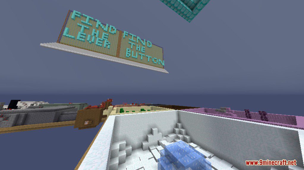 Find the Button and the Lever Map 1.12.2, 1.12 for Minecraft 4