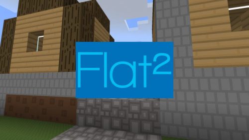 Flat Resource Pack 1.12.2, 1.11.2 Thumbnail