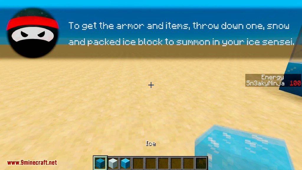 Ice Elemental Techniques Command Block 1.12.2 2