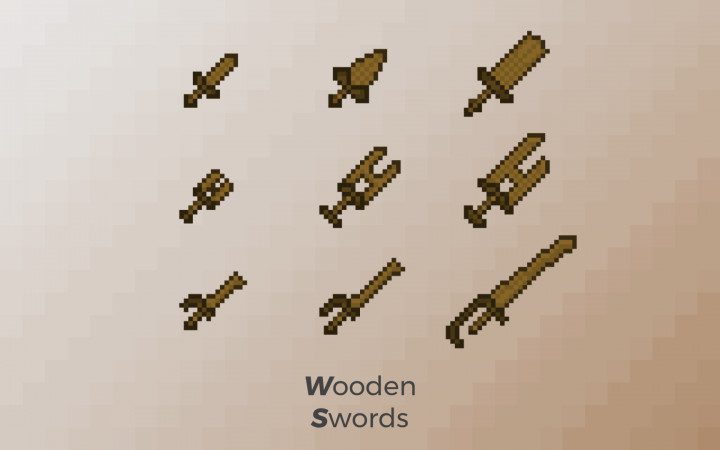 Infinity Swords Project Resource Pack 1.12.2, 1.11.2 3