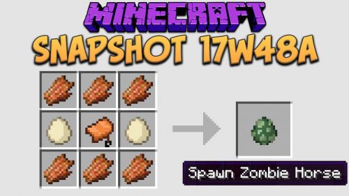 Minecraft 1.13 Snapshot 17w48a (Custom Crafting Recipes) Thumbnail