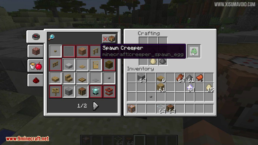 Minecraft 1.13 Snapshot 17w48a (Custom Crafting Recipes) 4