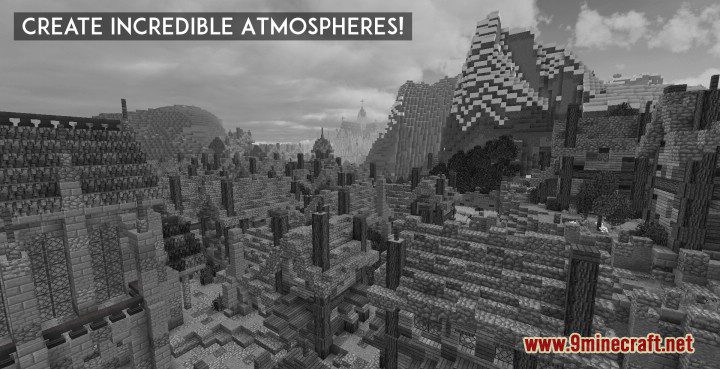 Monochrom Resource Pack 1.12.2, 1.11.2 7