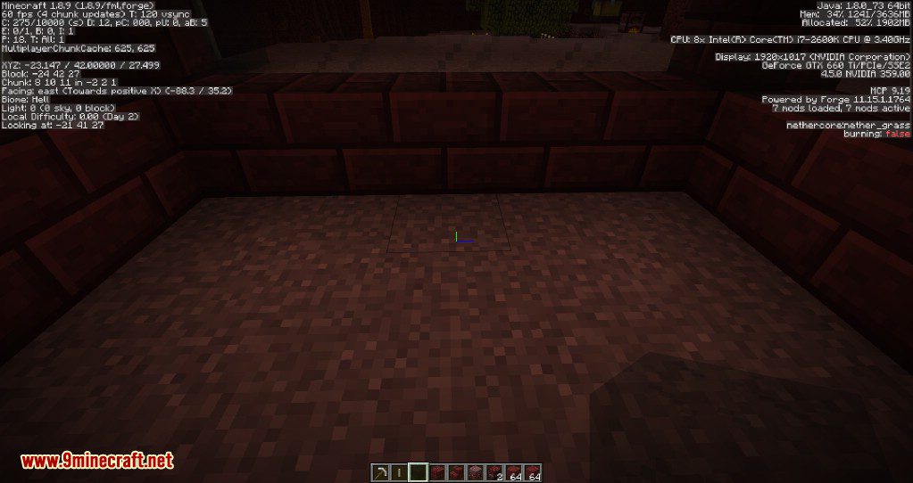 Nether Core Mod 1.10.2, 1.8.9 (Bring Hope to a Livable Nether) 15