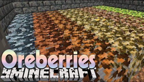 Oreberries Mod 1.12.2 (Tinkers’ Construct Oreberries) Thumbnail