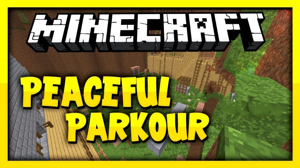 Peaceful Mob Parkour Map 1.12.2, 1.12 for Minecraft 1