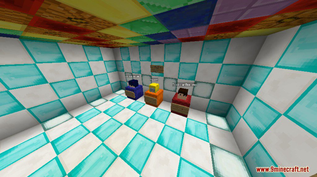 Race The Rainbow Map 1.12.2, 1.12 for Minecraft 11