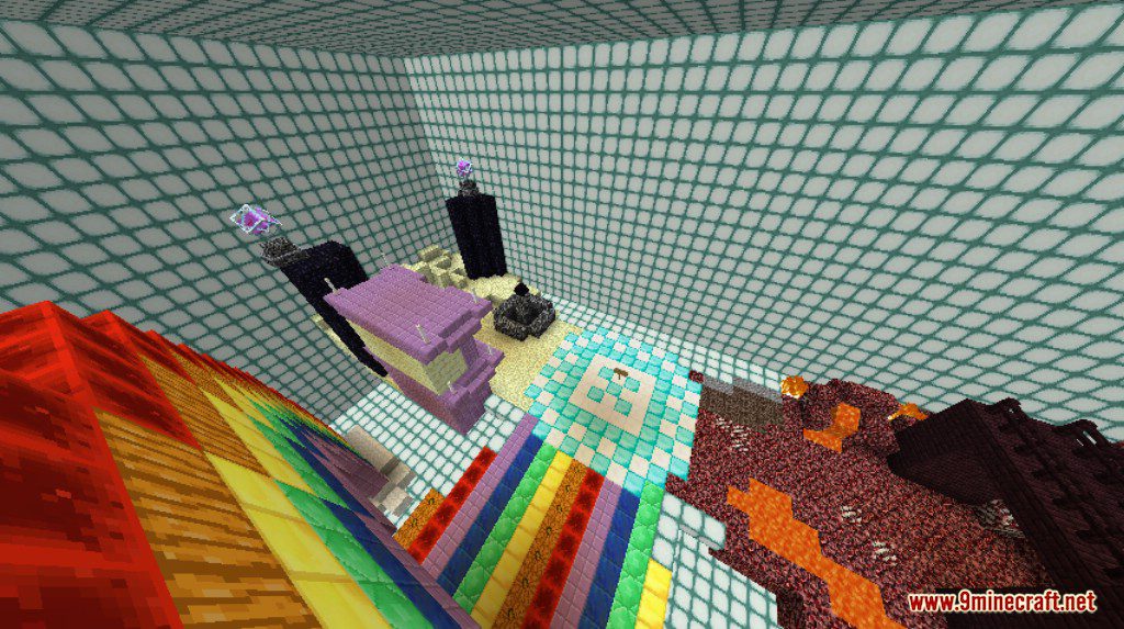 Race The Rainbow Map 1.12.2, 1.12 for Minecraft 6