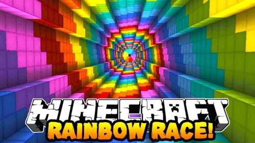 Race The Rainbow Map 1.12.2, 1.12 for Minecraft Thumbnail