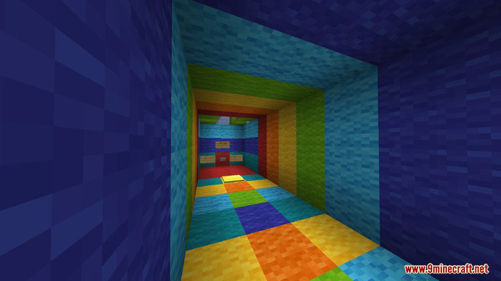 Rainbow Parkour (Dropper) Map 1.12.2, 1.12 for Minecraft 13