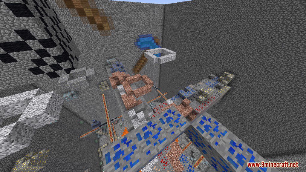 Rainbow Parkour (Dropper) Map 1.12.2, 1.12 for Minecraft 6