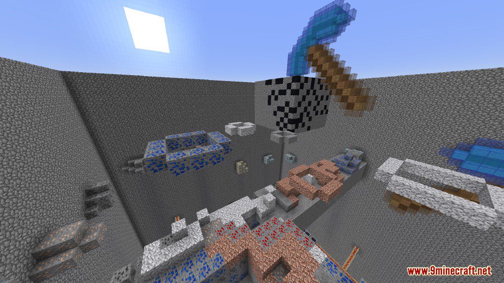 Rainbow Parkour (Dropper) Map 1.12.2, 1.12 for Minecraft 7