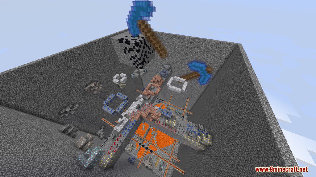 Rainbow Parkour (Dropper) Map 1.12.2, 1.12 for Minecraft 8