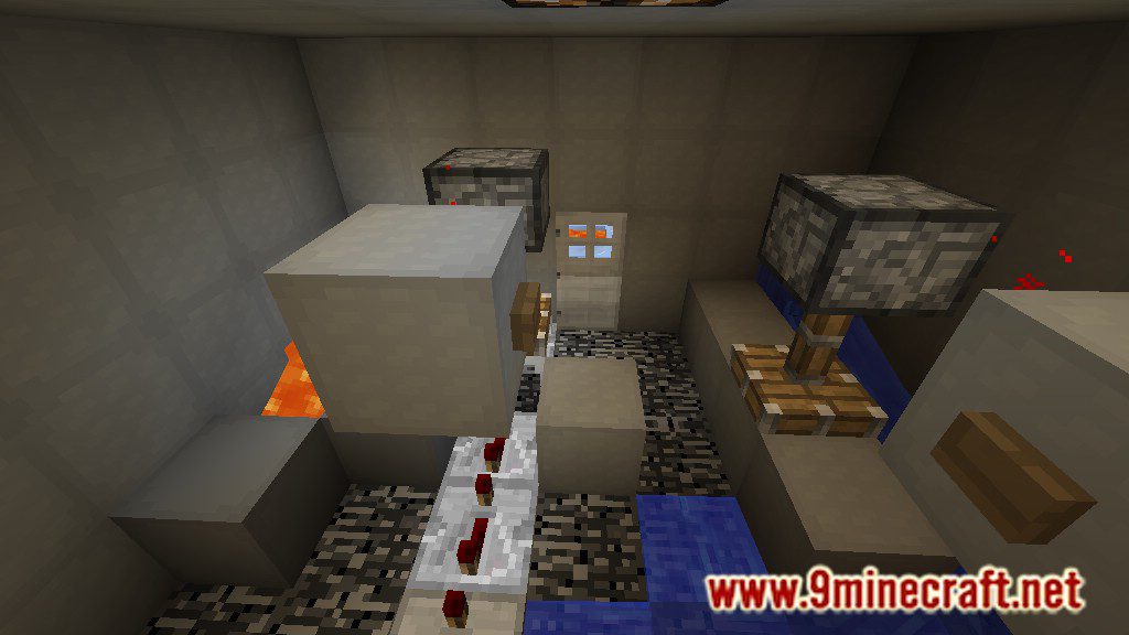 Roomscape Underground Map 1.12.2, 1.11.2 for Minecraft 13