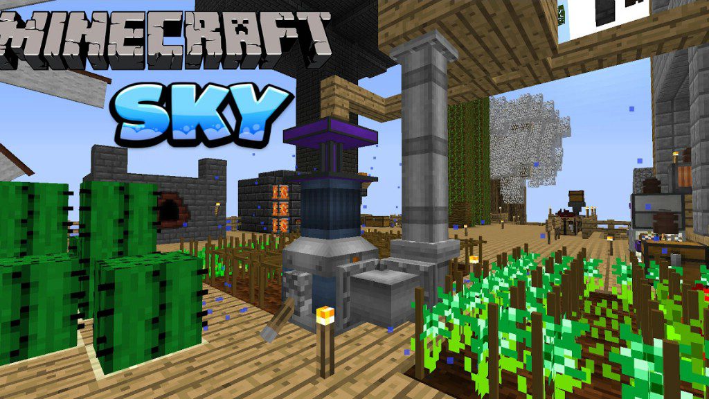 SkyBonus Remastered Map 1.12.2, 1.12 for Minecraft 1