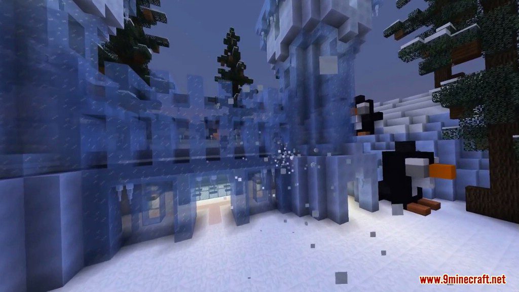 Snowbound Map 1.12.2, 1.12 for Minecraft 4