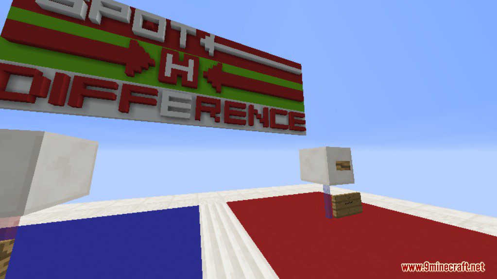 Spot The Difference: Christmas Edition Map 1.12.2, 1.12 for Minecraft 2