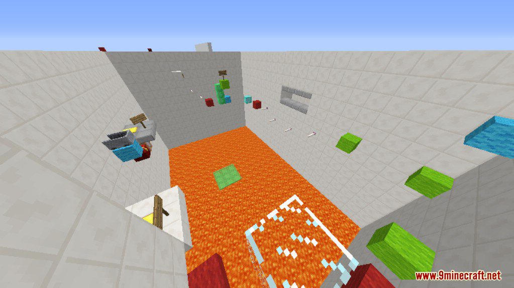 Sprint Lava Parkour 3 Map 1.12.2, 1.12 for Minecraft 11