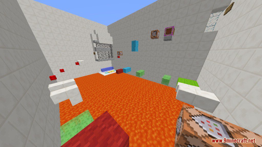 Sprint Lava Parkour 3 Map 1.12.2, 1.12 for Minecraft 12