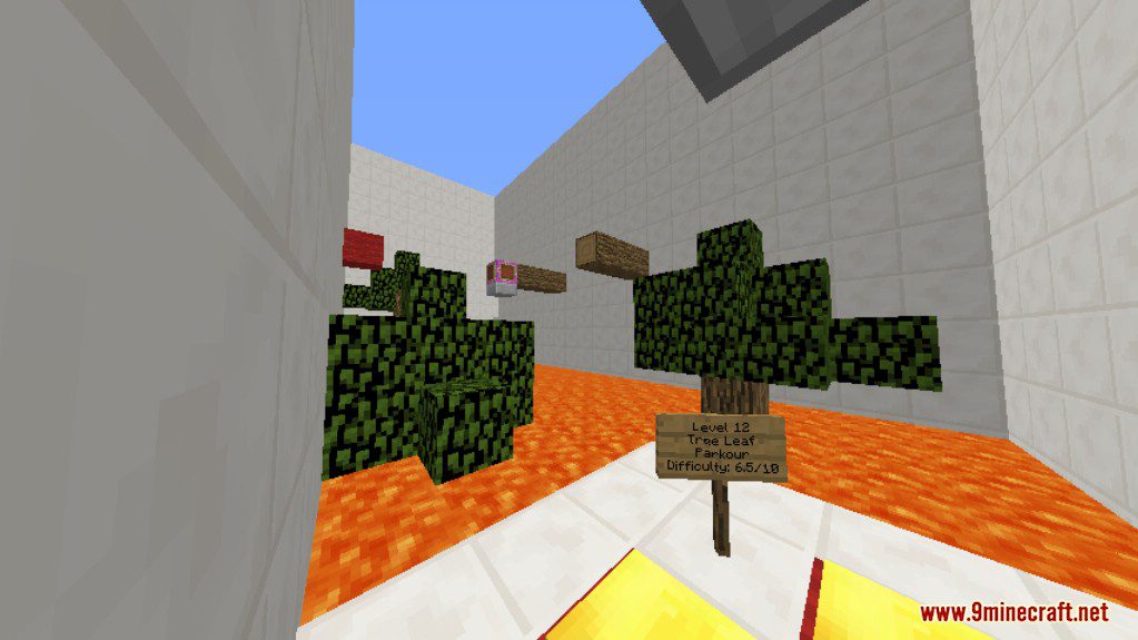 Sprint Lava Parkour 3 Map 1.12.2, 1.12 for Minecraft 13